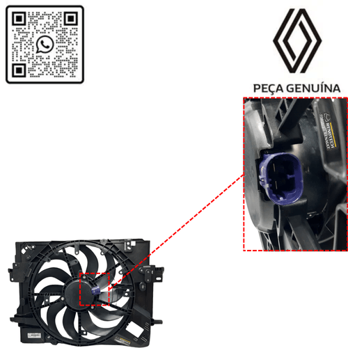 RN 67101R 214867101R ELETROVENTILADOR CSUP DO RAD. KARDIAN 1.0 12V H5D - 3